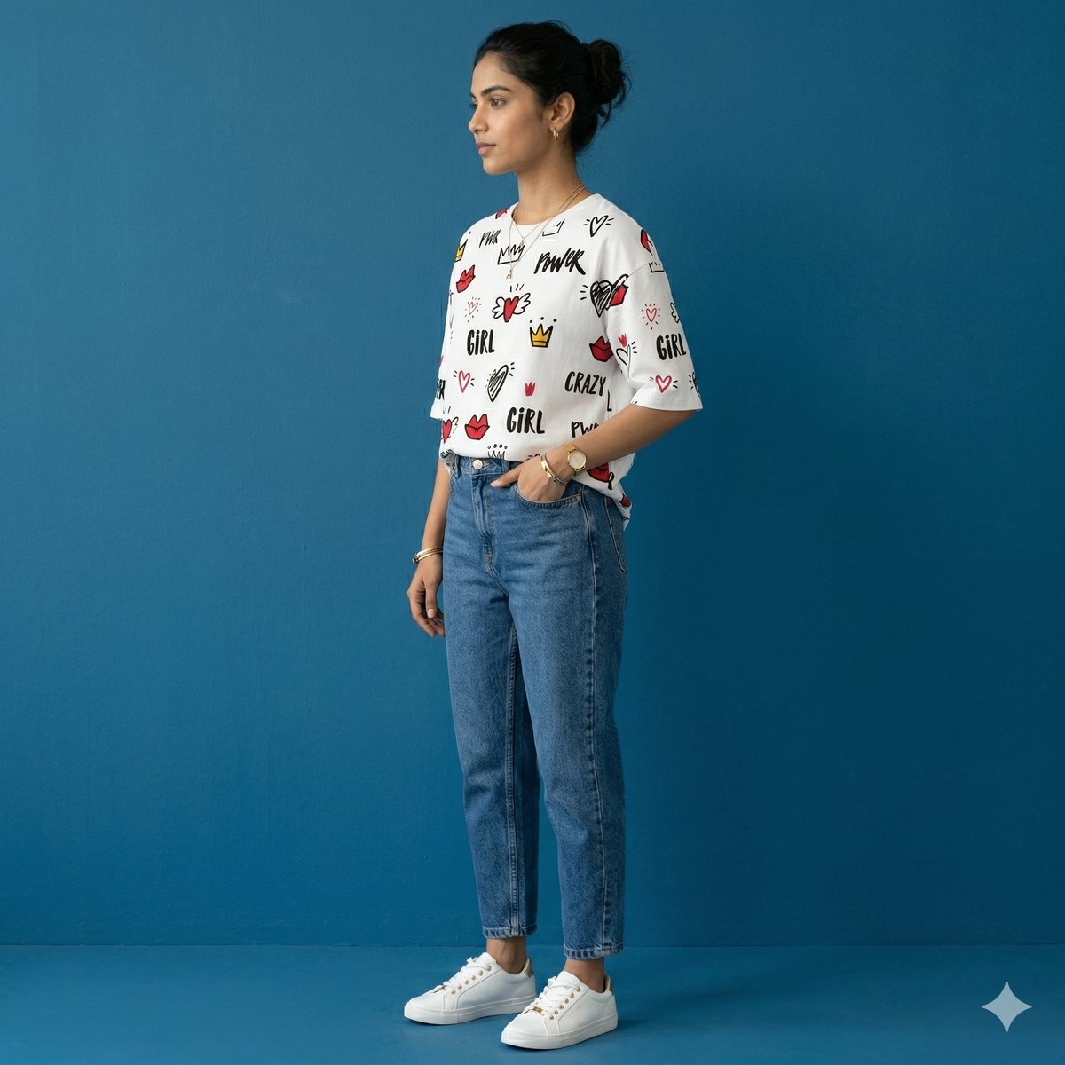 Girl Power Oversized Tshirt
