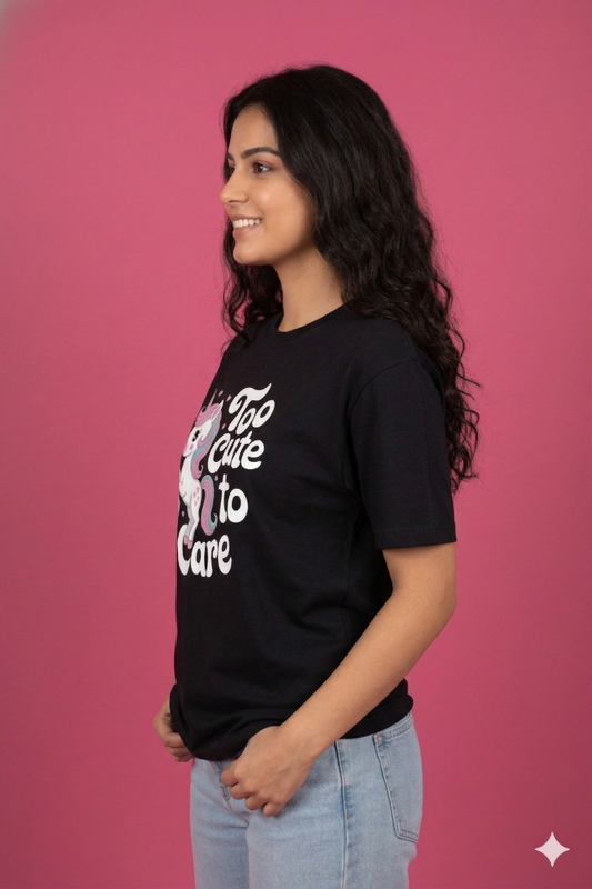 Women's Unicorn Crew Neck Tshirt