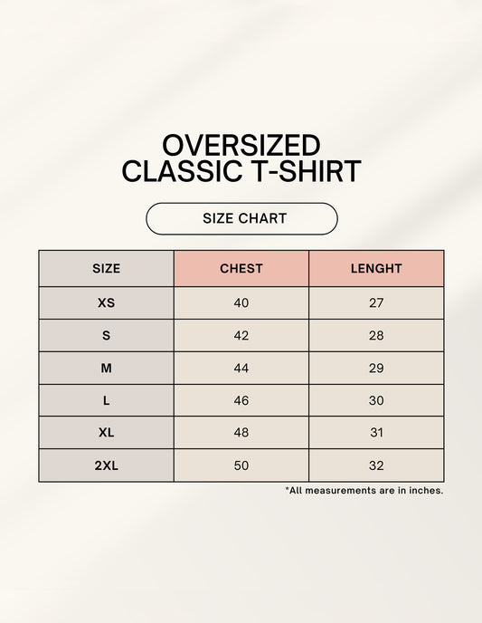 Red Plain Oversize Tshirt